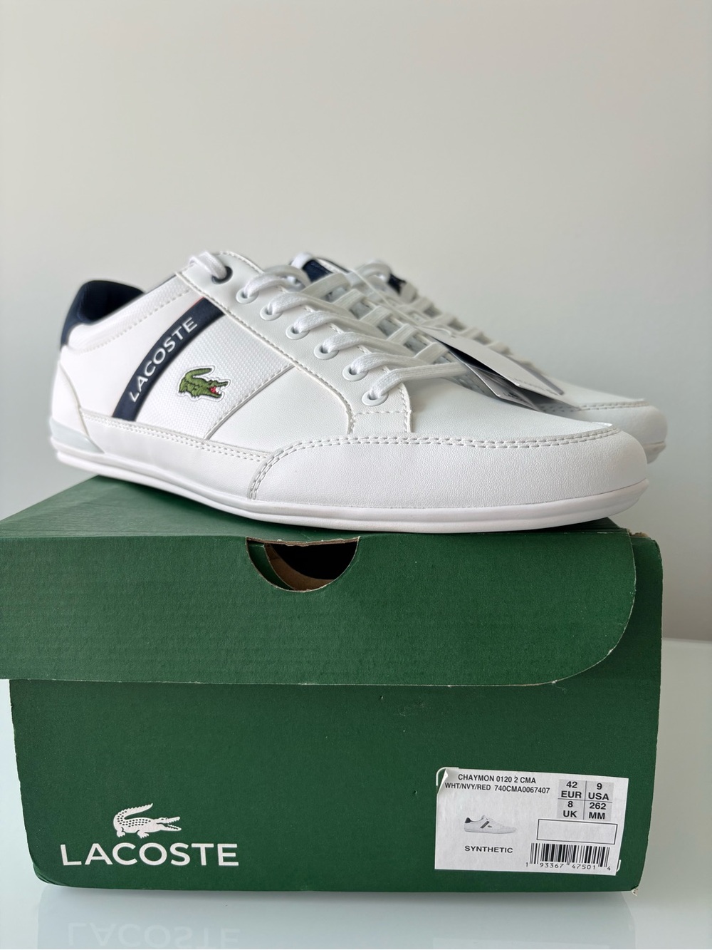 Lacoste Men’s 9 Chaymon Sneakers - Picture 5 of 6